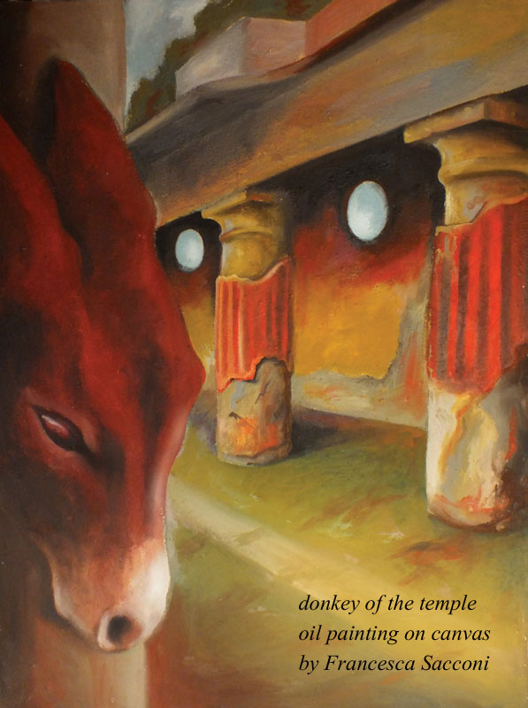 donkey of the temple