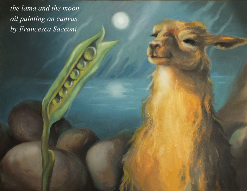 the lama and the moon